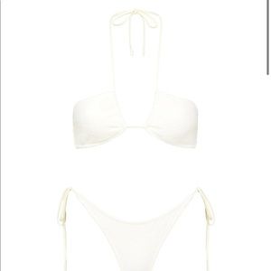 TRIANGL SWIM SET ASTER - COCONUT TERRY